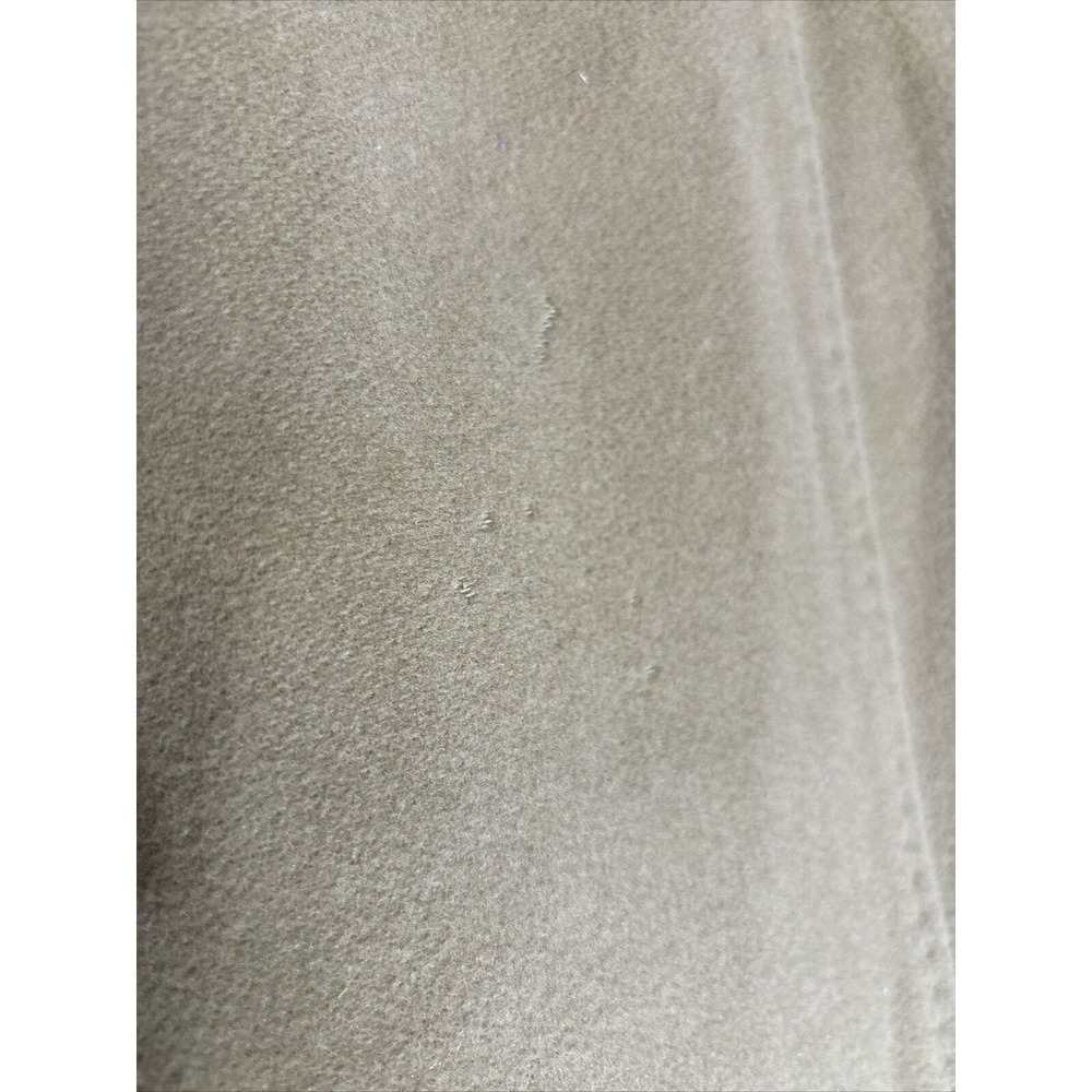 Lands End USA‎ Camel Long Wool button up winter Coat womens size 16W F12 - Picture 4 of 6